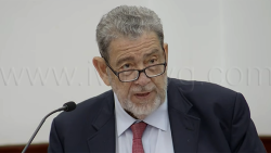 Opposition Leader Ralph Gonsalves debating the 2026 Estimates in Parliament on Thursday, Jan. 29, 2026.