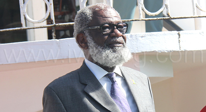  Stanley Kendrick “Stalky” John, KC, after being sworn in as Governor General of St. Vincent and the Grenadines at Government House at Old Montrose on Tuesday, Jan. 6, 2026