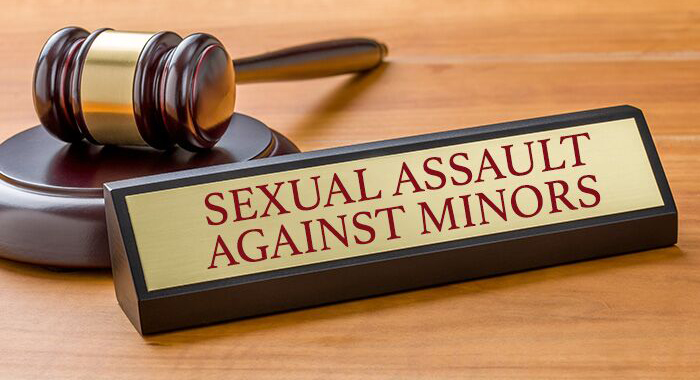 Sign about sexual assault laws