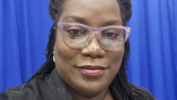 Newly-elected president of the SVG Teachers' Union, Fiona Charles-Williams. 