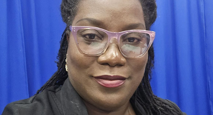 Newly-elected president of the SVG Teachers' Union, Fiona Charles-Williams. 