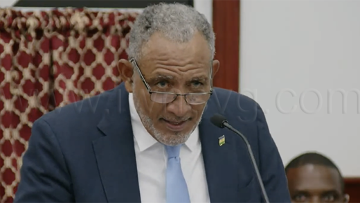 Prime Minister and Minister of Finance, Godwin Friday presenting the Budget Address to Parliament on Monday, Feb. 9, 2026. 