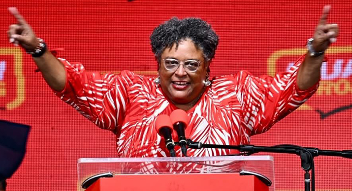 Mottley leads BLP to third clean sweep in general electionBy Peter Richards