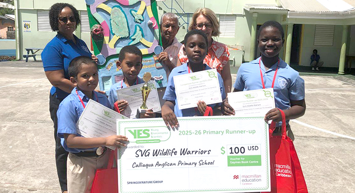 Calliaqua students place 2nd among regional environmentalists