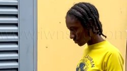 The accused, Doriel Duncan outside the Serious Offences Court in Kingstown on Tuesday, March 3, 2026.