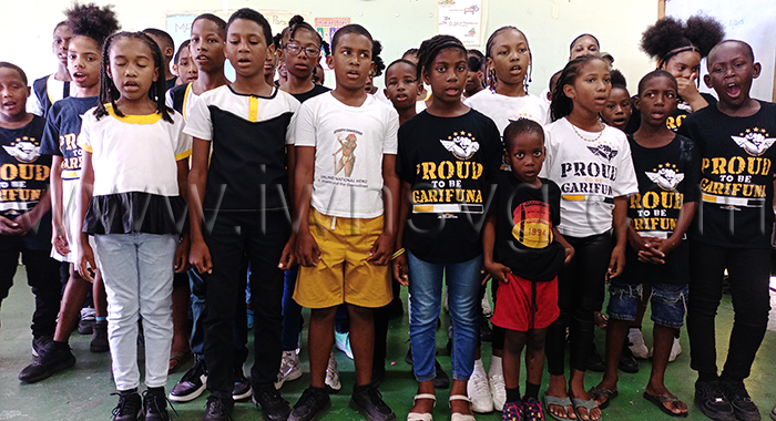 NY-based ‘Carib queen’ thrilled by visit to Fancy 2 Fancy students