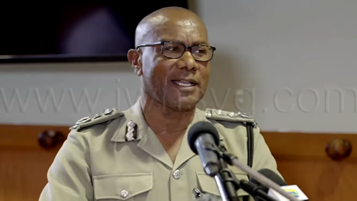 Deputy Commissioner of Police Frankie Joseph as he addressed the National Stakeholders Consultation on School Violence Prevention in Kingstown on Tuesday, March 10, 2026.