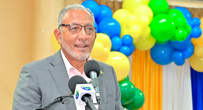 Prime Minister and Minister of Finance, Godwin Friday.