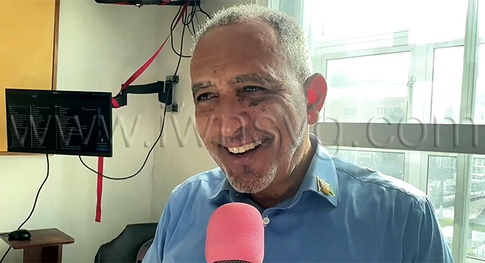 Prime Minister Godwin Friday speaking on Hot97 FM on Friday, March 5, 2026.