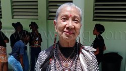 New York based, "Carib queen" Nona Aquam in Fancy on Thursday, March 26, 2025.
