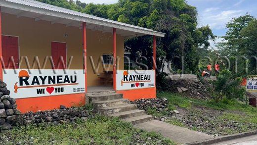 The entrance to Rayneau's quarry in Richmond on Nov. 25, 2025.