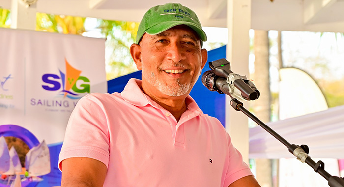 Prime Minister of St. Vincent and the Grenadines and President of the ruling New Democratic Party, Godwin Friday. 
