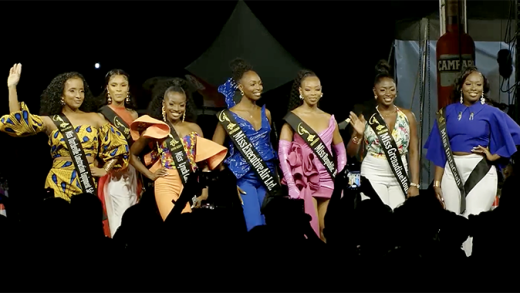 The contestants in the Miss SVG 2026 pageant.