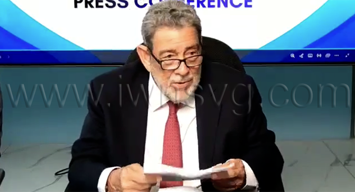 Gonsalves urges media to speak out against plans to amend Constitution