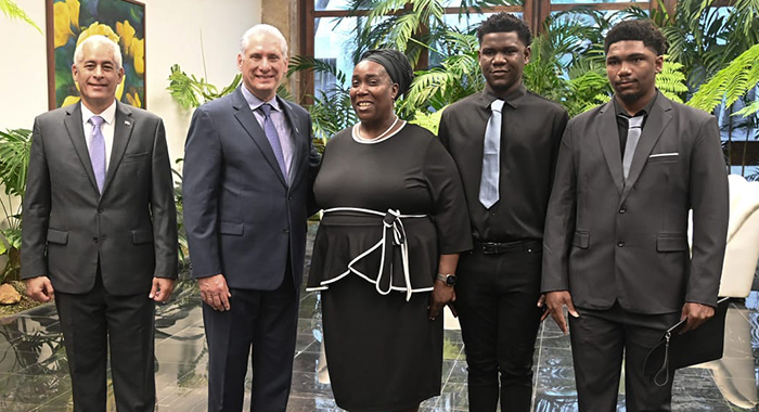 Jackson presents credentials as SVG's ambassador to Cuba 2 Angella Jackson 2