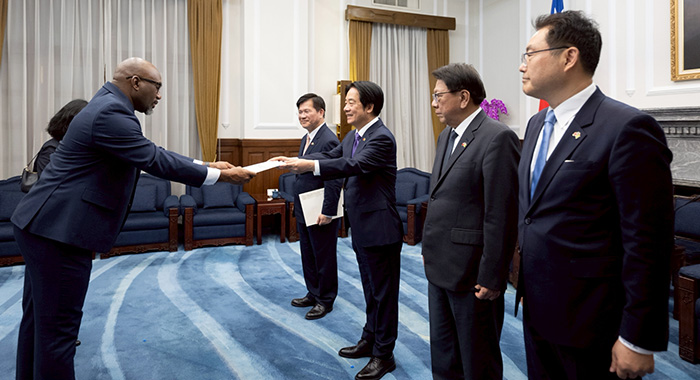 iWN founder presents credentials as SVG’s envoy in Taiwan