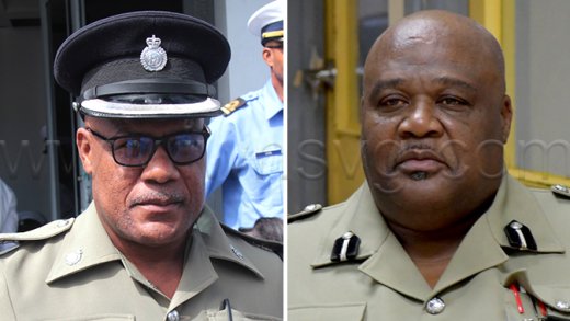 Brothers, Superintendent of Police, Dwayne Bailey, left, and Assistant Commissioner of Police, Trevor "Buju" Bailey, will each act as a deputy commissioner of police.