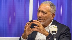 Prime Minister Godwin Friday speaking on NBC Radio on Thursday, April 7, 2025. 