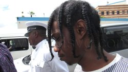 Jeremiah Samuel on his way to prison on Friday, May 22, 2026.