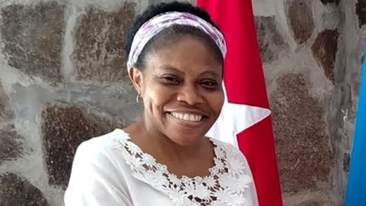 Acting Director of the Agency for Public Information, Nadia Slater. 