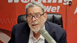 Leader of the Opposition, Ralph Gonsalves, speaking on Star Radio on Monday, May 4, 2026.