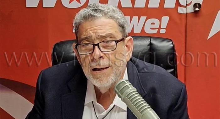 Leader of the Opposition, Ralph Gonsalves, speaking on Star Radio on Monday, May 4, 2026.
