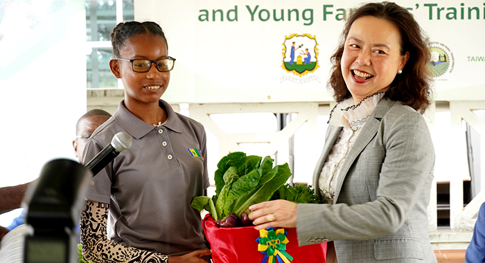 Taiwan project trains pioneers of new generations of agriculture in SVG