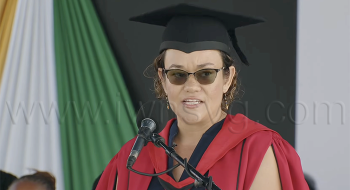 Vincentian scholar, educator, researcher, and consultant Andrea Veira is delivering the commencement address at the St. Vincent and the Grenadines Community College graduation ceremony in Kingstown on Tuesday, June 23, 2025. 