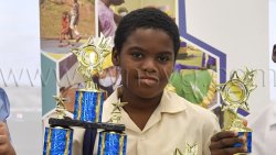 SVG's 2026 top performer in CPEA, Draádon A. Ackie in a photo published on Facebook in May 2025. 