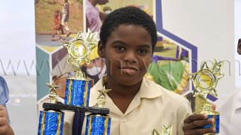 SVG's 2026 top performer in CPEA, Draádon A. Ackie in a photo published on Facebook in May 2025. 
