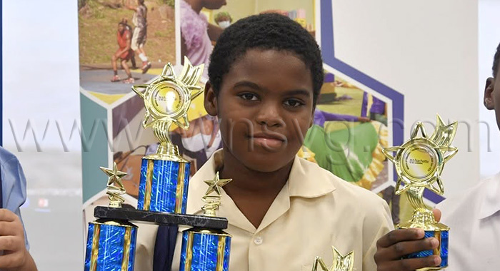 SVG's 2026 top performer in CPEA, Draádon A. Ackie in a photo published on Facebook in May 2025. 