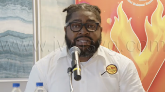 Deputy Chief Electrical Inspector, Lonzel Jones, speaking at the Carnival Development Corporation press briefing on Wednesday, June 17, 2026.