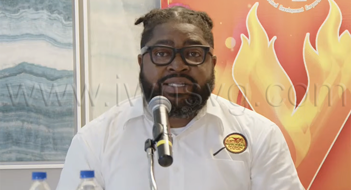 Deputy Chief Electrical Inspector, Lonzel Jones, speaking at the Carnival Development Corporation press briefing on Wednesday, June 17, 2026.