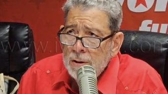 Opposition Leader Ralph Gonsalves speaking on Star Radio on Wednesday, June 10, 2026.
