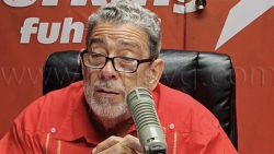 Opposition Leader Ralph Gonsalves speaking on radio on Wednesday, June 3, 2026.