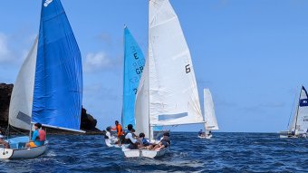 9.30am shooting the gap Bequia Heads copy
