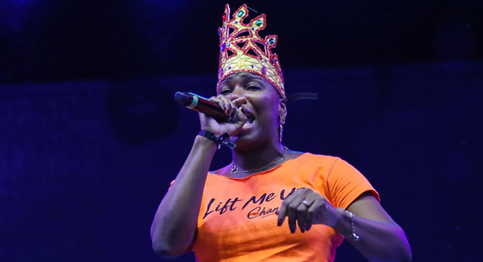 SVG Calypso Monarch 2026, Chanique Rogers-Bailey. (Photo: Oris Robinson)