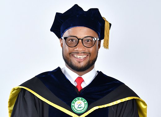 Darron Rodan John has completed a Doctor of Philosophy (PhD) in business administration, with a focus on information management. 