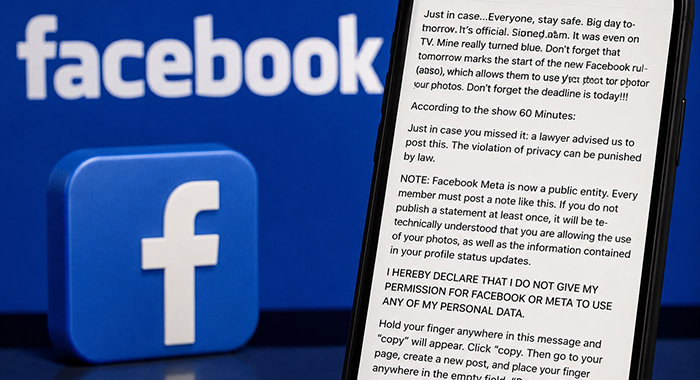 Facebook post