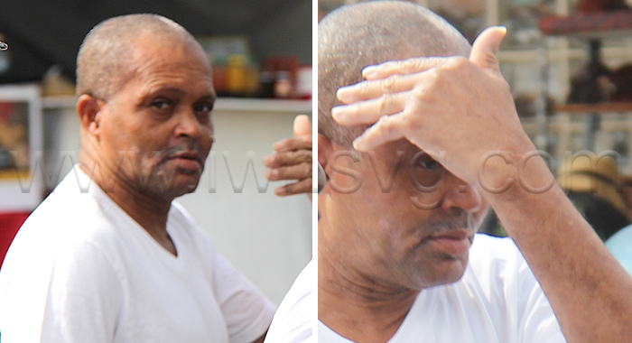 Child rapist Francis Jackson arrives at the High Court in Kingstown for sentencing on Friday, July 25, 2026. 