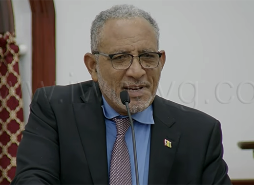 Prime Minister Godwin Friday speaking in a photo taken on July 21, 2026. 
