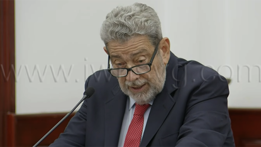 Opposition Leader Ralph Gonsalves on July 2, 2026.
