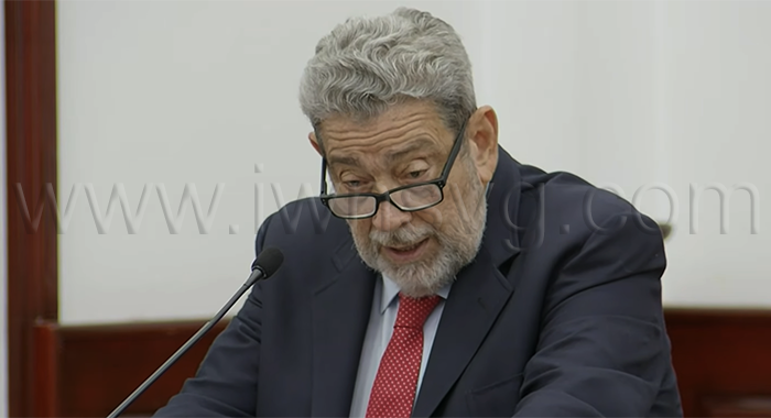 Opposition Leader Ralph Gonsalves on July 2, 2026.