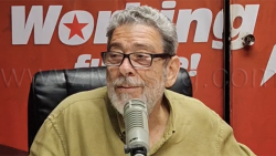 Opposition Leader Ralph Gonsalves speaking on Star Radio on Wednesday, July 16, 2026. 