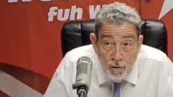 Opposition Leader Ralph Gonsalves speaking on Star Radio on Monday, June 29, 2026.