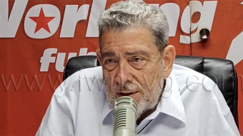 Opposition Leader Ralph Gonsalves speaking on his radio programme on Wednesday, July 29, 2026.