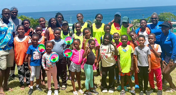 Blue marlin swimmers