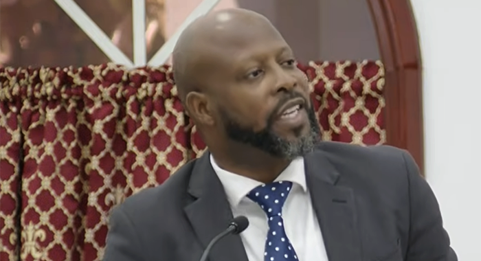 Opposition Senator Carlos James.