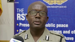 Acting Deputy Commissioner of Police Junior Simmons, speaking at a press conference on Aug. 20, 2026. 
