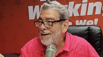 Opposition Leader Ralph Gonsalves speaking on radio on Wednesday, Aug. 19, 2026. 